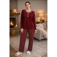 Nena Uzun Kol Kadın Pijama Takım 14620