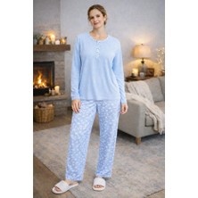 Nena Uzun Kol Kadın Pijama Takım 14611