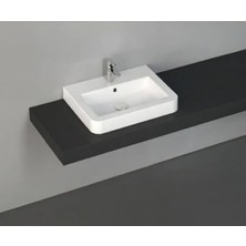 Isvea - Sott Aqua Dolap Uyumlu Lavabo Beyaz 61 cm - 10SQ50061SV