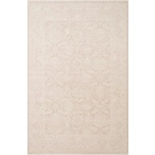 Eko Halı Shıraz Shr 01 Cream Vintage Tarzlı Yumuşak Dokulu Modern Makine Halısı