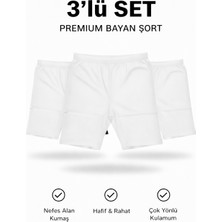 Woan 3’lü Set Premium Bayan Şort | Nefes Alan Kumaş, Hafif ve Rahat