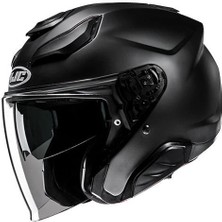 Hjc F31 Yarım Motosiklet Kaskı Mat Siyah