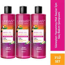 Urban Care Monoi Oil & Ylang Ylang Saç Bakım Şampuanı 350 ml X3