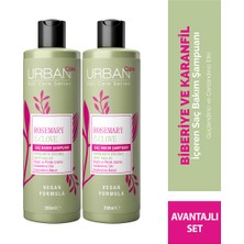 Urban Care Rosemary & Clove Biberiye ve Karanfil Canlandırıcı ve Güçlendirici Saç Bakım Şampuanı 350 ml X2
