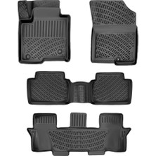 Rizline Kia Sorento 2021 Sonrası Havuzlu Paspas | Hybrid - 7 Koltuklu