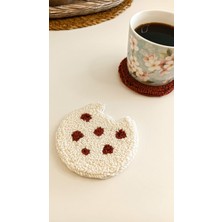 2'li Kurabiye Bardak Altlığı