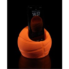 Figürcüm Çizgisiz Basketbol Topu Temalı Telefon ve Şarj Standı – Dekoratif Basketball Phone Holder