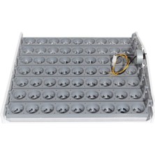 Özgürce Kuluçka Viyolü 63 Yumurta Kapasiteli 220V Motorlu, Güçlü ve Dayanıklı