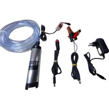 Özgürce 220V 12V Dalgıç Sıvı Aktarma Pompası Seti, 3 Çalışma Modu