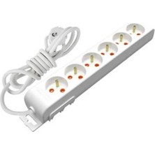 Nusrat Bilişim Mutlusan Rı-Tech 6lı 3mt  Ups 001 175 630002 03 00 Topraklı Grup Priz