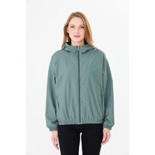 Pique GAYE26 Kadın Yağmurluk Kapüşonlu Kadın Yağmurluk