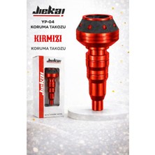 Jiekai MK01 Motosiklet Egzoz Koruma Takozu – Cnc Alüminyum Darbe Koruyucu Universal