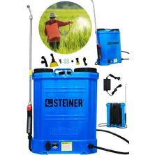 Özgürce 16 Lt Şarjlı Sırt Tipi Ilaçlama Makinesi, Hafif ve Güçlü Performans