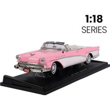 Rozitoys 1:18 1957 Buıck Roadmaster Araba Pembe