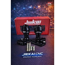Jiekai Motosiklet Universal Çiftli Egzoz Koruma Takozu Cnc Model