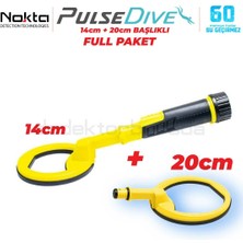 Nokta Dedektör PulseDive Su Altı Dedektörü&Sahil Arama Dedektörü - Büyük Arama B
