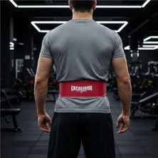 Excalibur Turbo Fitness Ağırlık Kemeri Kırmızı