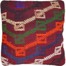 Kilim Co. El Dokuma Kilim Kırlent Kılıfı (45X45 Cm)