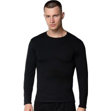 Gümüş 4022 12'li Erkek Likralı Uzun Kol Fanila Atlet