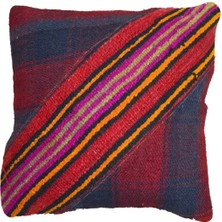 Kilim Co. El Dokuma Kilim Kırlent Kılıfı (42X42 Cm)