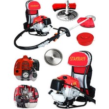 Özgürce Güçlü 12 Hp Metal Şanzımanlı Benzinli Çim Biçme Tırpan