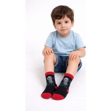 Gigi Giyim Sevimli Dinozor Baskılı Erkek Çocuk Çorap