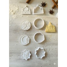 Nezihhome Ramazan Temalı Kurabiye ve Şeker Hamuru Kalıbı ve Kesici (4 Adet)