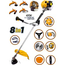 Özgürce Çift Bakır Şanzumanlı 4x4 Benzinli Ot ve Çim Biçme Makinesi