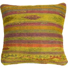Kilim Co. El Dokuma Kilim Kırlent Kılıfı (43X43 Cm)