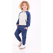 Mixima 3-4-5-6 Yaş Erkek Çocuk Fermuarlı Mevsimlik Iki Iplik Alt Üst Ikili Eşofman Takım(Tam Beden Alınız)