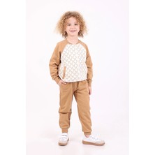 Mixima 3-4-5-6 Yaş Erkek Çocuk Fermuarlı Mevsimlik Iki Iplik Alt Üst Ikili Eşofman Takım(Tam Beden Alınız)