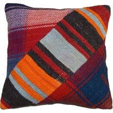 Kilim Co. El Dokuma Kilim Kırlent Kılıfı (39X39 Cm)