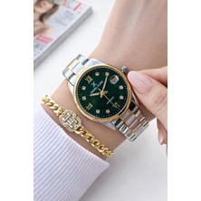 Daniel Klein Çelik Kordonlu 2 Yıl Garantili 3 Atm Suya Dayanıklı Kadın Kol Saati+Bileklik BF.11024.5