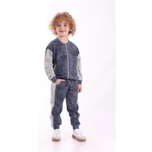 Mixima 3-4-5-6 Yaş Erkek Çocuk Fermuarlı Mevsimlik Iki Iplik Alt Üst Ikili Eşofman Takım(Tam Beden Alınız)