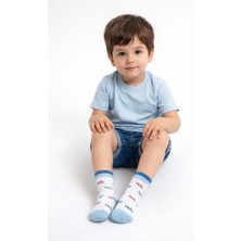 Gigi Giyim Hello Yazılı Erkek Çocuk Soket Çorap