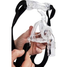 Özgürce Yumuşak Silikon Nazal (Burun) Cpap Maskesi, Konforlu ve Güvenli Kullanım