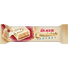 Ülker Çikolatalı Gofret Beyaz - 35 Gram - 144 Adet
