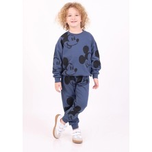 Mixima 3-4-5-6 Yaş Erkek Çocuk Mevsimlik Iki Iplik Alt Üst Ikili Eşofman Takım(Tam Beden Alınız)