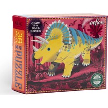 Eeboo   Eeboo Mini Yapboz 36 Parça - Triceratops