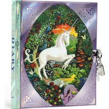 Eeboo   Eeboo Kilitli Günlük - Unicorn