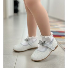 Surpie Shoes Çocuk Babet, Çocuk Abiye Babet, Kaymaz Taban Babet