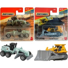2 Model Set - Matchbox Ground Grinder - Greyder & Matchbox Ground Breaker (1/64)