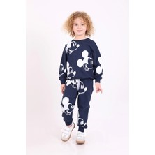 Mixima 3-4-5-6 Yaş Erkek Çocuk Mevsimlik Iki Iplik Alt Üst Ikili Eşofman Takım(Tam Beden Alınız)