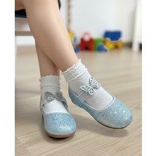 Surpie Shoes Çocuk Babet, Çocuk Abiye Babet, Kaymaz Taban Babet