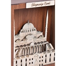 Demonte Süleymaniye Camii Maketi – Mimar Sinan’ın Şaheseri | Ahşap Eğitici Dekoratif Set