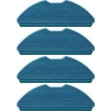 Parmis Philips Uyumlu Homerun 3000 Serisi Aqua XU3000 Robot Süpürge Mikrofiber Paspas Bezi - 4 Adet