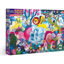 Eeboo   Eeboo 100 Parça Yapboz - Magical Creatures