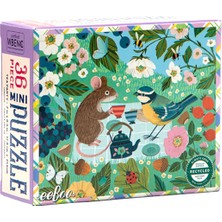 Eeboo   Eeboo Victoria Mini Yapboz 36 Parça - Tea Party