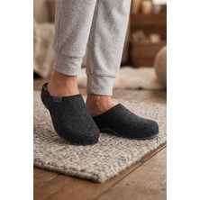 Gezer Feichtingen Kadın Kışlık Keçe Rahat Taban Ev Bahçe Terlik