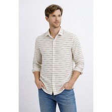 Cazador Erkek Uzun Kol Gömlek 24030 Açık Haki